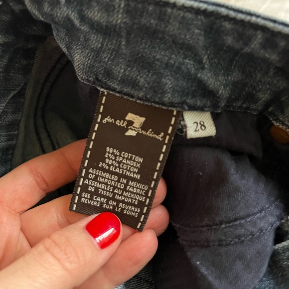 7 for all mankind ‘A’ pocket boot cut jeans - Picture 6 of 7